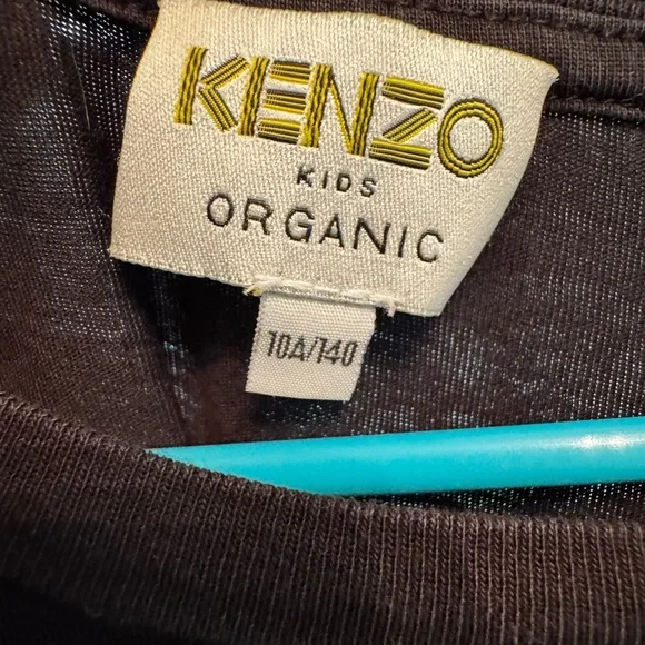 Kenzo Kids Black Long Sleeve with Vibrant Tiger Design - Picture 4 of 5